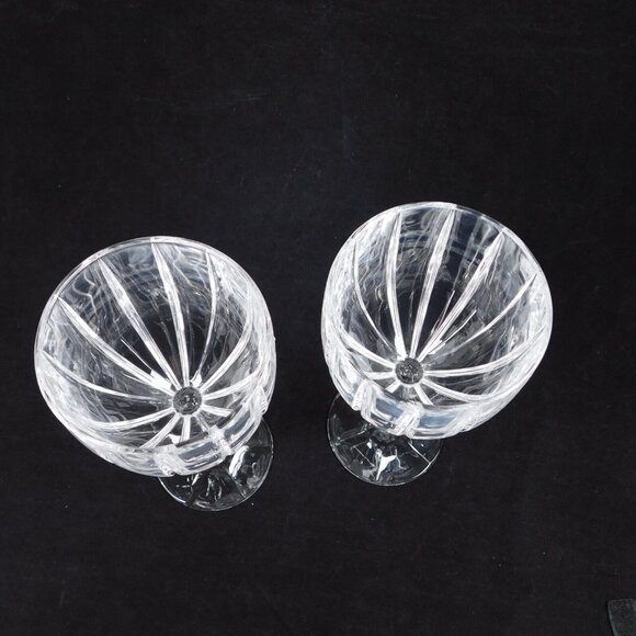 Lot of 2 Waterford Marquis Omega Crystal All Purpose Wine Glass Goblet 8 5/8" - Picture 10 of 12